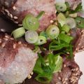 ＊まっきぃママ＊'s cooksnap of when they made ♪里芋の豚肉巻き焼き♪.