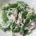 ゆかりーにゃ's cooksnap of when they made 簡単☆スナップエンドウのマヨかつお和え.