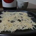 ダイナマイト漆黒's cooksnap of when they made なんちゃって「たたみいわし」.