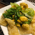 rui_and3's cooksnap of when they made キャベツと卵と油揚げのササッと炒め.