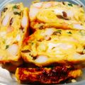 extra＊'s cooksnap of when they made 彩り卵焼き～かにかま・しいたけ・ネギ～.