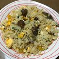 ビキナーもんちゃん's cooksnap of when they made なめこがシャキシャキ！なめこと漬物の炒飯.