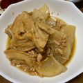 fujinan's cooksnap of when they made しみじゅわ～♥油麩入り♪大根とツナの煮物.