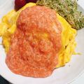つみきき's cooksnap of when they made ポムの樹風明太子オムライス.