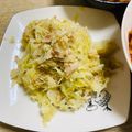 meechan_y's cooksnap of when they made お酢で簡単☆キャベツとツナのサラダ.