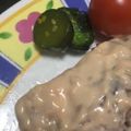 ラクラクダ's cooksnap of when they made 【病院】白身魚マヨあえ【給食】.