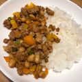にじゆめa's cooksnap of when they made キーマカレー.