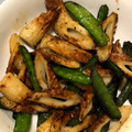 acha5260's cooksnap of when they made 絹さやとちくわ、バター焦がし醤油炒め♪.