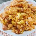 ハリーだよ☆'s cooksnap of when they made 手抜きキムチチャーハン.