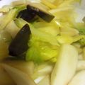 BINT☆NG's cooksnap of when they made セロリとエリンギのきんぴら（おぼえ書き）.