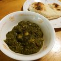 koaniani's cooksnap of when they made サグチキン　インドのほうれん草のカレー.