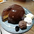 クック4ZWUP1☆'s cooksnap of when they made 三層仕立ての贅沢チョコレートムースケーキ.