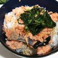 ユーロン's cooksnap of when they made ✿簡単✿お酢ｄｅサッパリ☆鮭の混ぜご飯.