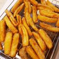 ﾋﾟﾝｸ☆ﾏｶﾛﾝ's cooksnap of when they made 味付け醤油のみ!!簡単♡れんこんの唐揚げ.