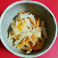 ☆よしにょ☆'s cooksnap of when they made ♡常備菜♡大根と人参と油揚げの煮物.