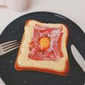 あやざいる's cooksnap of when they made おうちカフェ♡簡単♡カルボナーラトースト.