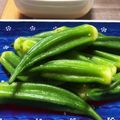 ちみーまうす's cooksnap of when they made オクラのぬか漬け.