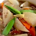 eriko720's cooksnap of when they made 簡単に牛そぼろあんかけ大根(丼).