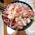 sugoiimo's cooksnap of when they made 自家製焼き鳥(串打ち編).