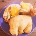 3姉妹ちゃんママ's cooksnap of when they made 油揚げdeお袋煮玉子.