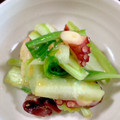 ittunnn's cooksnap of when they made うるいとたことわかめの酢みそ和え.