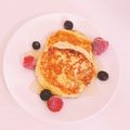 nami0090's cooksnap of when they made おからパウダー＊バナナとお豆腐パンケーキ.