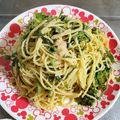 ebipeco's cooksnap of when they made かったさんちの絶品！明太子スパゲティ.