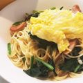 ゆるмαмα's cooksnap of when they made フライパンひとつで☆ポパイのパスタ.