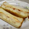 ジョングレ's cooksnap of when they made ツナ卵チーズのホットサンド 秘密の味付け.
