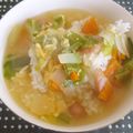 さかなぷりん's cooksnap of when they made 簡単！ランチにスープご飯♪.