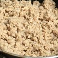 yummy?'s cooksnap of when they made 家族に大人気！簡単万能基本の甘辛鶏そぼろ.
