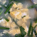 クックE0SQV1☆'s cooksnap of when they made 簡単☆白だしだけで！ニラのかきたま汁☆.