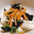 annrixxx's cooksnap of when they made ほうれん草とお豆腐と韓国のりのサラダ♪.