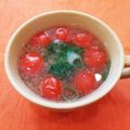 あーこ姐's cooksnap of when they made レンジで簡単 トマトの味噌汁.