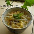 びーこちゃん's cooksnap of when they made ピリ辛やみつき☆サンラータンスープ♡.