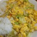 ぴこみど☆'s cooksnap of when they made キャベツとたまごのツナマヨソテー.