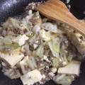 りゆか。's cooksnap of when they made キャベツと豆腐のそぼろあんかけ炒め.