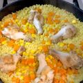 Dyayoi's cooksnap of when they made フライパンde♥パエリア.