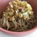 あっぽっぽ's cooksnap of when they made ごま油香る✿叩き梅とねぎの冷製そば✿.
