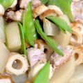 がぁる's cooksnap of when they made もも肉、大根、ちくわの煮物.