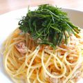 しまんちゅ44's cooksnap of when they made 麺つゆで☆ツナパスタ.