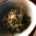 chapan's cooksnap of when they made うどシリーズ　うどの葉のゴマ和え.