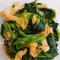 ☆真冬☆'s cooksnap of when they made ホウレン草と油揚げのバター醤油炒め♪.