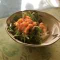 じゅんばあちゃん's cooksnap of when they made 手作り人参ドレッシング新鮮野菜のサラダ　.