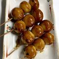 ＊＊パピコ＊＊'s cooksnap of when they made 醤油の香ばしい焼き団子.