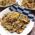 フジぽん's cooksnap of when they made 納豆とさつま揚げの簡単チャーハン.