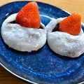 ぽめchan's cooksnap of when they made レンジでカンタン！イチゴ大福.