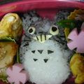ＭＯＭＯパンダ's cooksnap of when they made トトロ弁当〜♪.