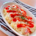 ☆３匹の子ぶた☆'s cooksnap of when they made おひとりさまの速攻なんちゃってオムライス.