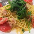 おてり❤︎'s cooksnap of when they made ツナトマトと紫蘇の冷製みぞれパスタ.